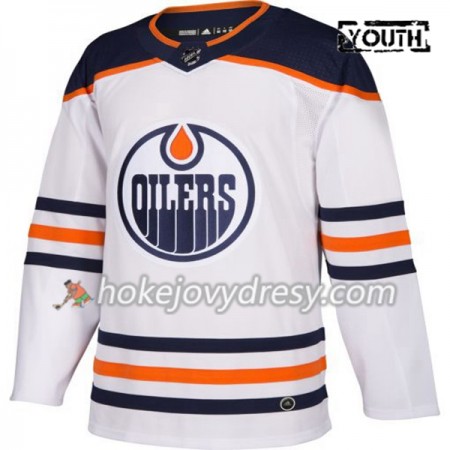 Dětské Hokejový Dres Edmonton Oilers Blank Adidas Bílá Authentic